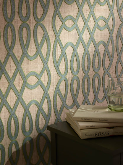 Alhambra Wallpaper by Pierre Frey shown in a room setting (view 2)
