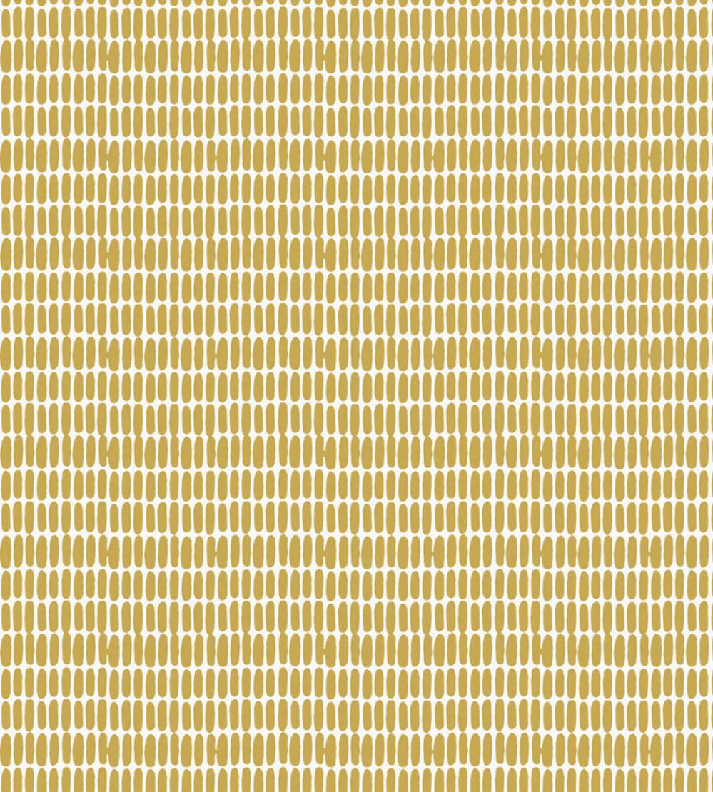 Alku Wallpaper by Marimekko Yellow
