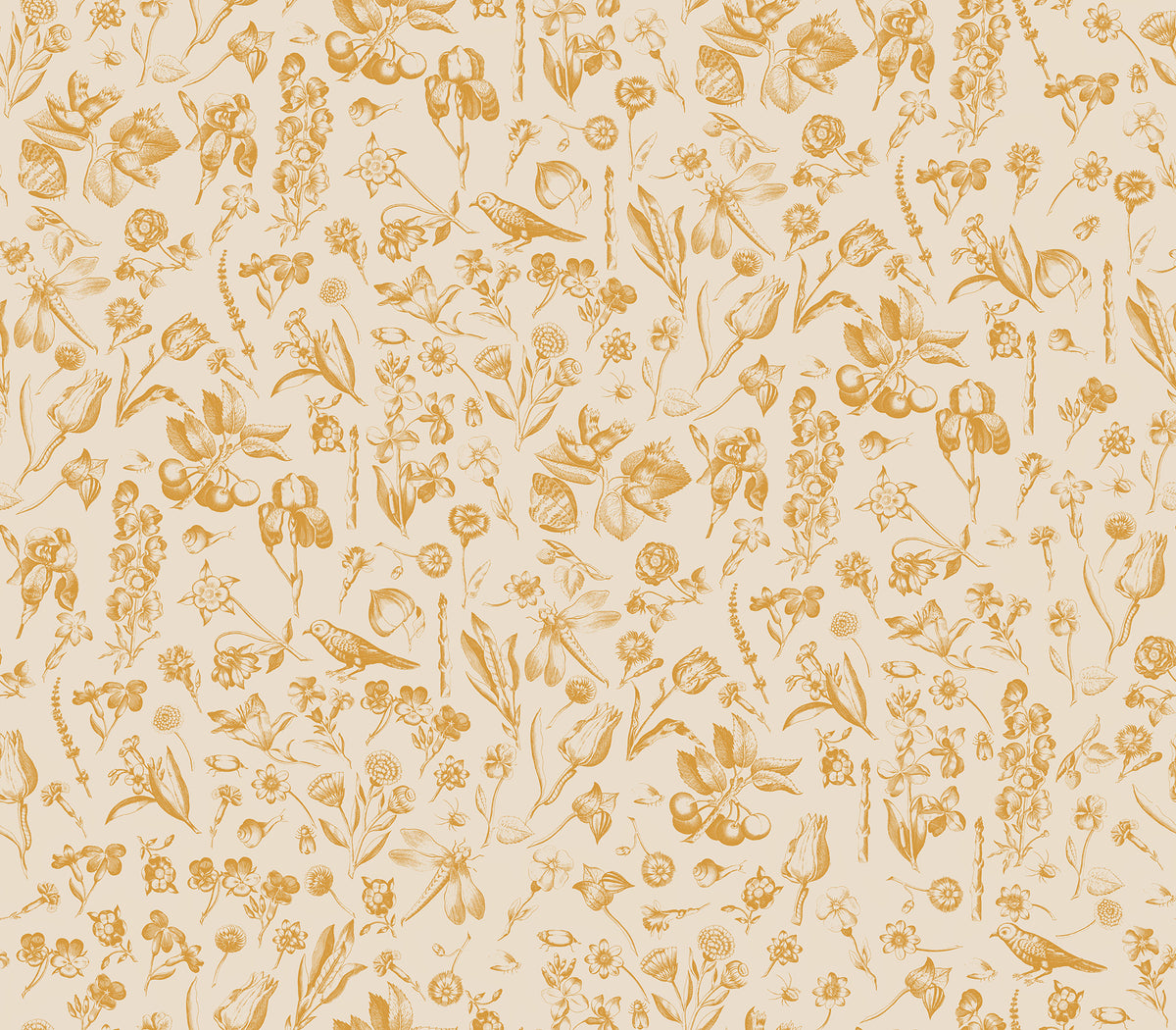 Almanach Buttercup mural by Bien Fait