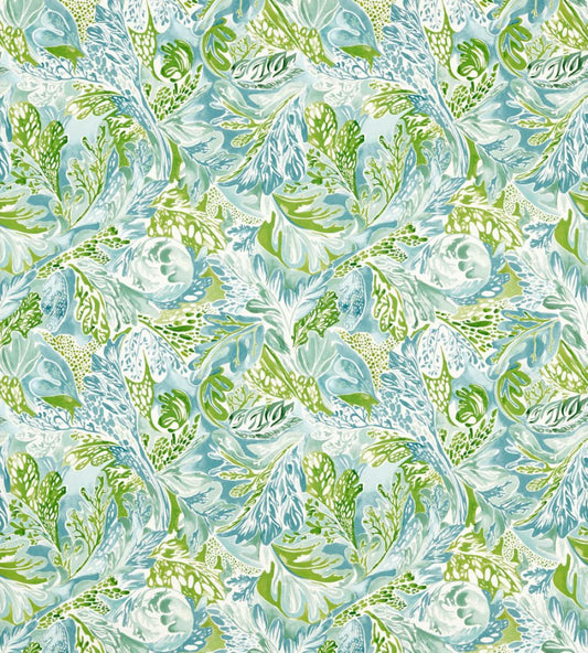 Aloutau Fabric by Harlequin Sweet Pea/Sky/Stone