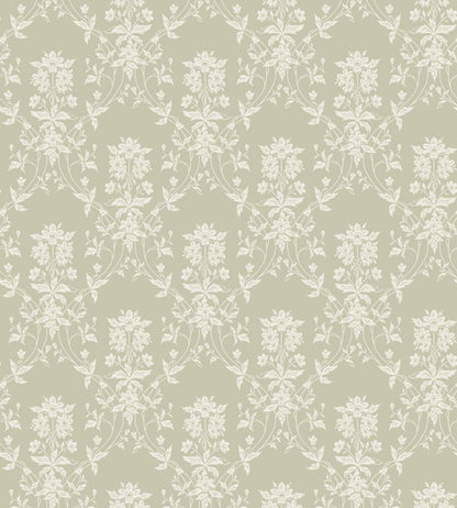 Alva Wallpaper by Sandberg Spring Green