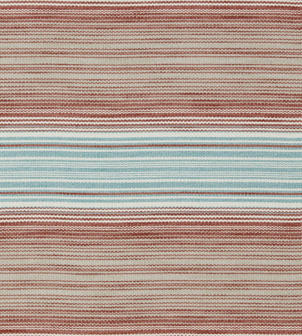 Amaris Fabric by Harlequin Rust/Aqua