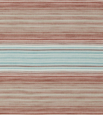 Amaris Fabric by Harlequin Rust/Aqua