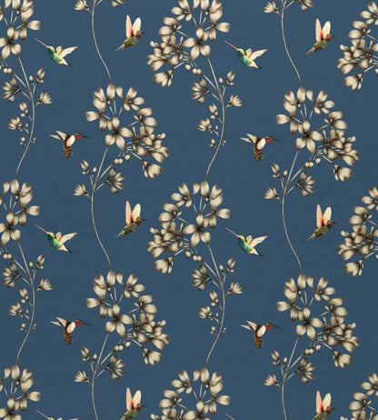 Amazilia Fabric by Harlequin Indigo