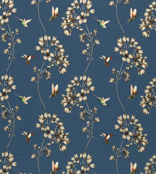 Amazilia Fabric by Harlequin Indigo