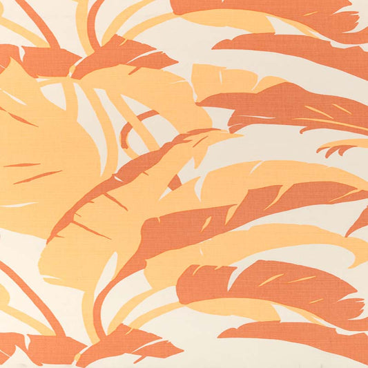 Amazon Two Color Multi Peach fabric by Quadrille
