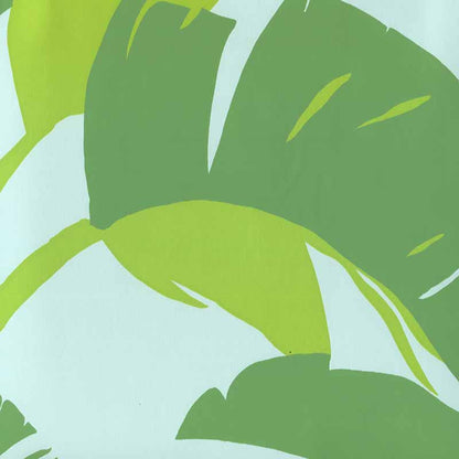 Amazon Leaf Green Lime Blue wallpaper by China Seas