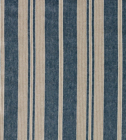 Amberley Stripe Fabric by Sanderson Jodhpur Blue