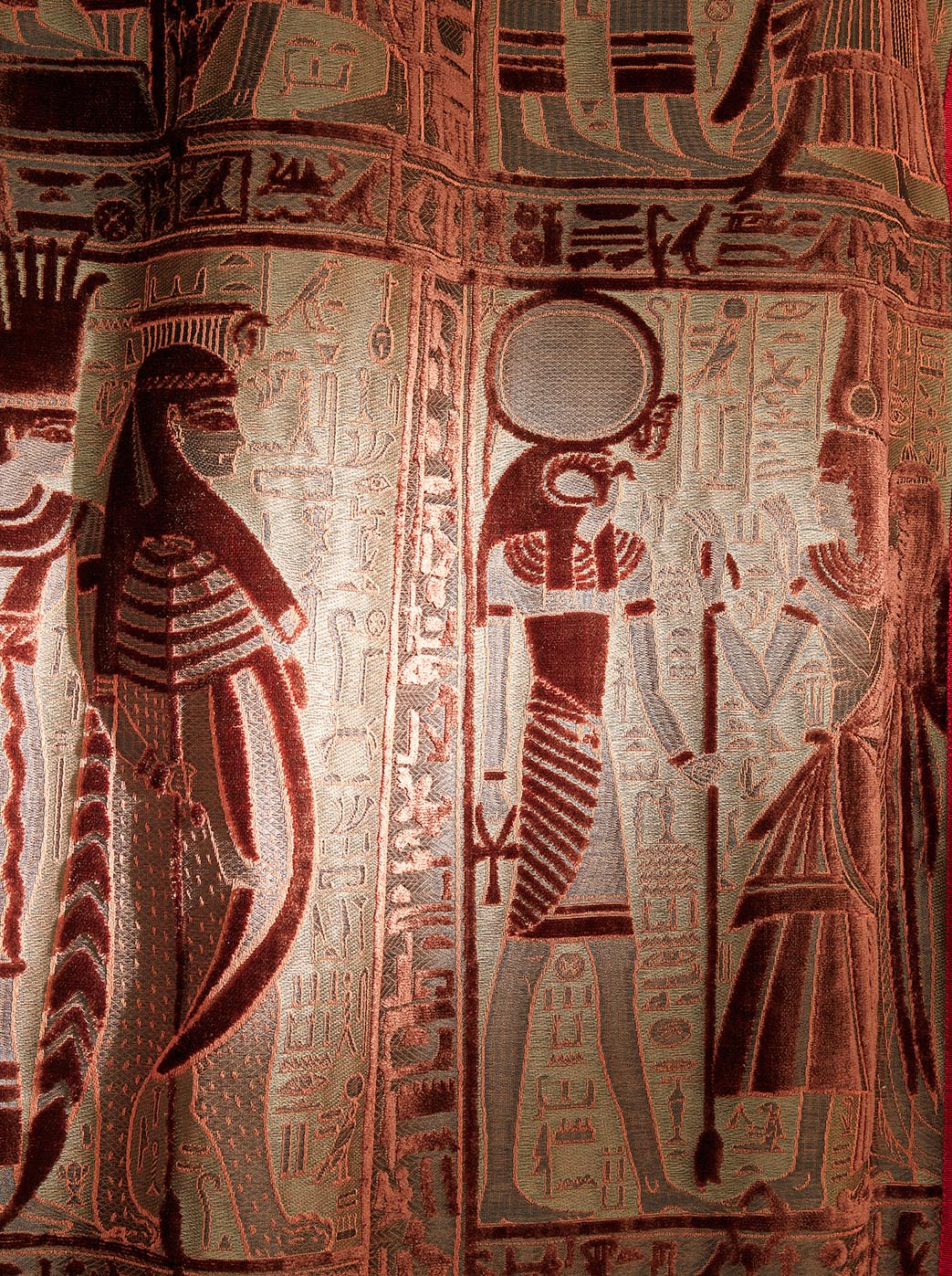 Amenhotep Fabric by Pierre Frey shown in a room setting (view 1)