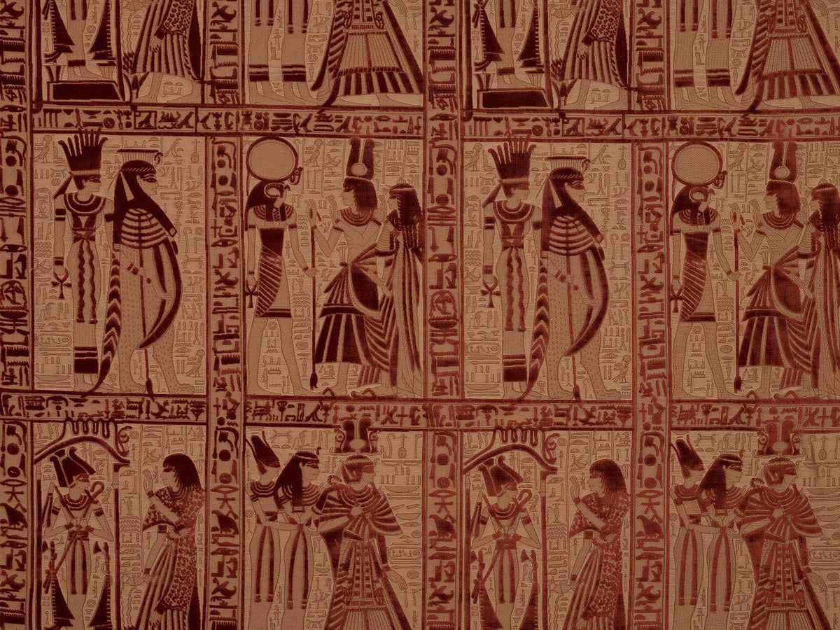 Amenhotep Fabric by Pierre Frey in Terrecuite (F3654002)