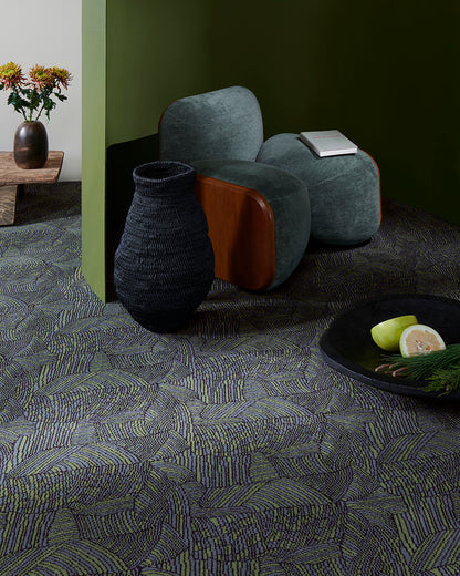 Amo Tricolore Rug by Pierre Frey shown in a room setting (view 2)