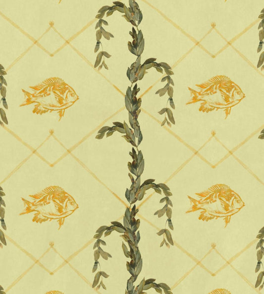 Amoulette Wallpaper by MINDTHEGAP Yellow