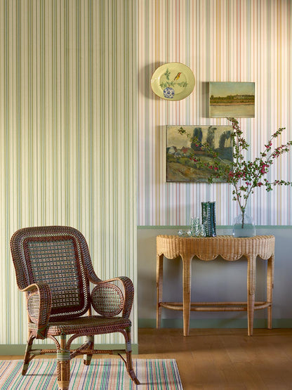 Amour Wallpaper by Pierre Frey shown in a room setting (view 1)