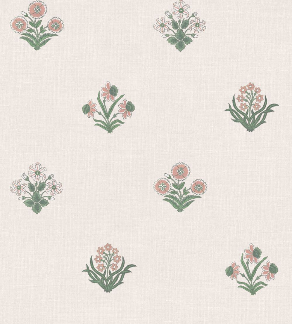 Amy Wallpaper by Sandberg Pink