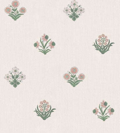 Amy Wallpaper by Sandberg Pink