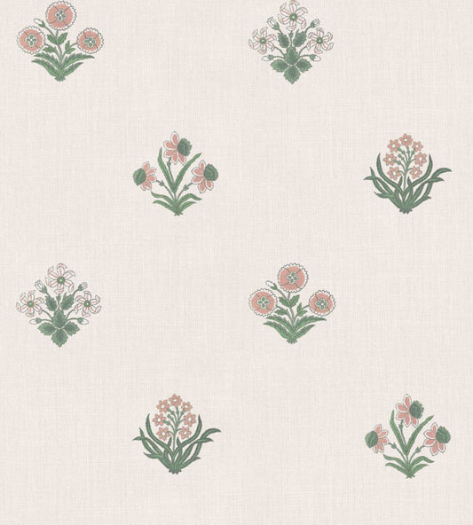 Amy Wallpaper by Sandberg Pink