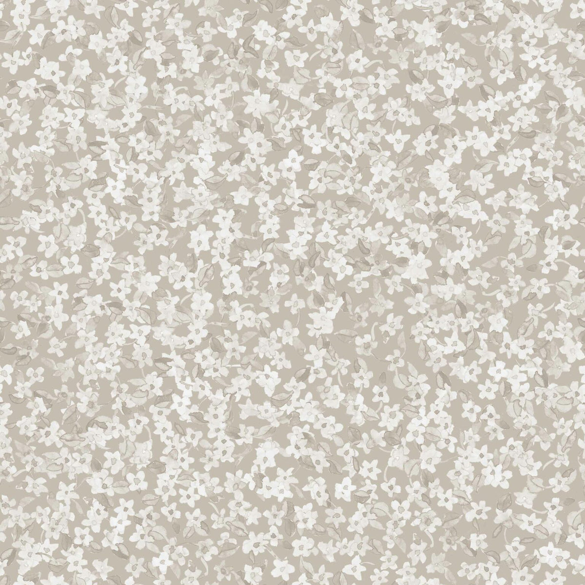 Ana wallpaper by Coordonné in Cisne, flat pattern view