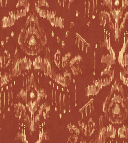 Ancestral Ikat Wallpaper by MINDTHEGAP Copper