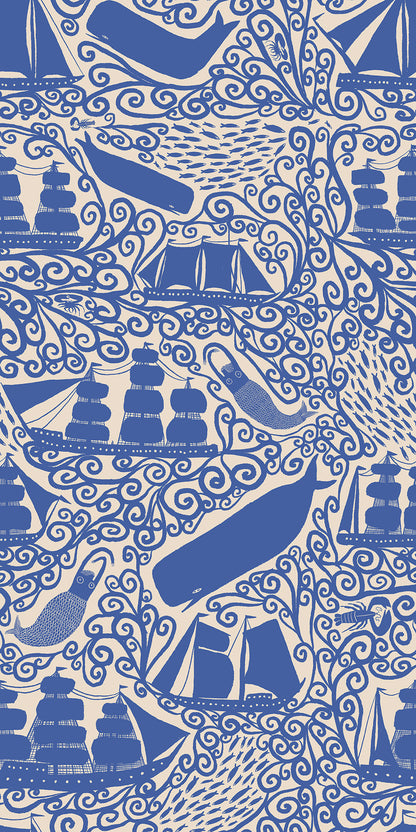Ancient Sea Carnac mural by Bien Fait