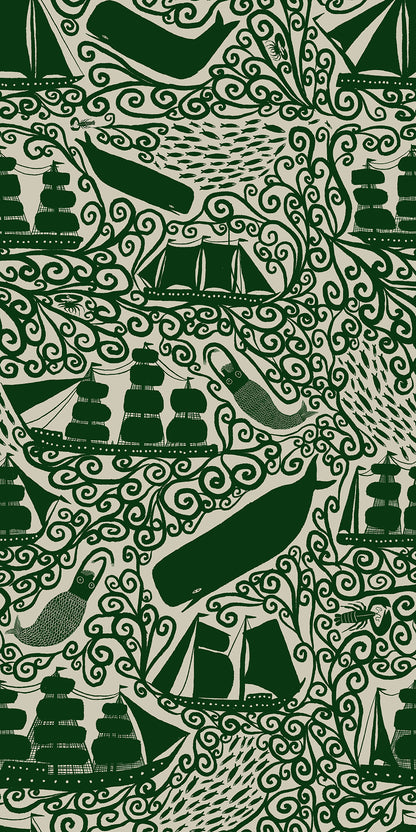 Ancient Sea Nori mural by Bien Fait