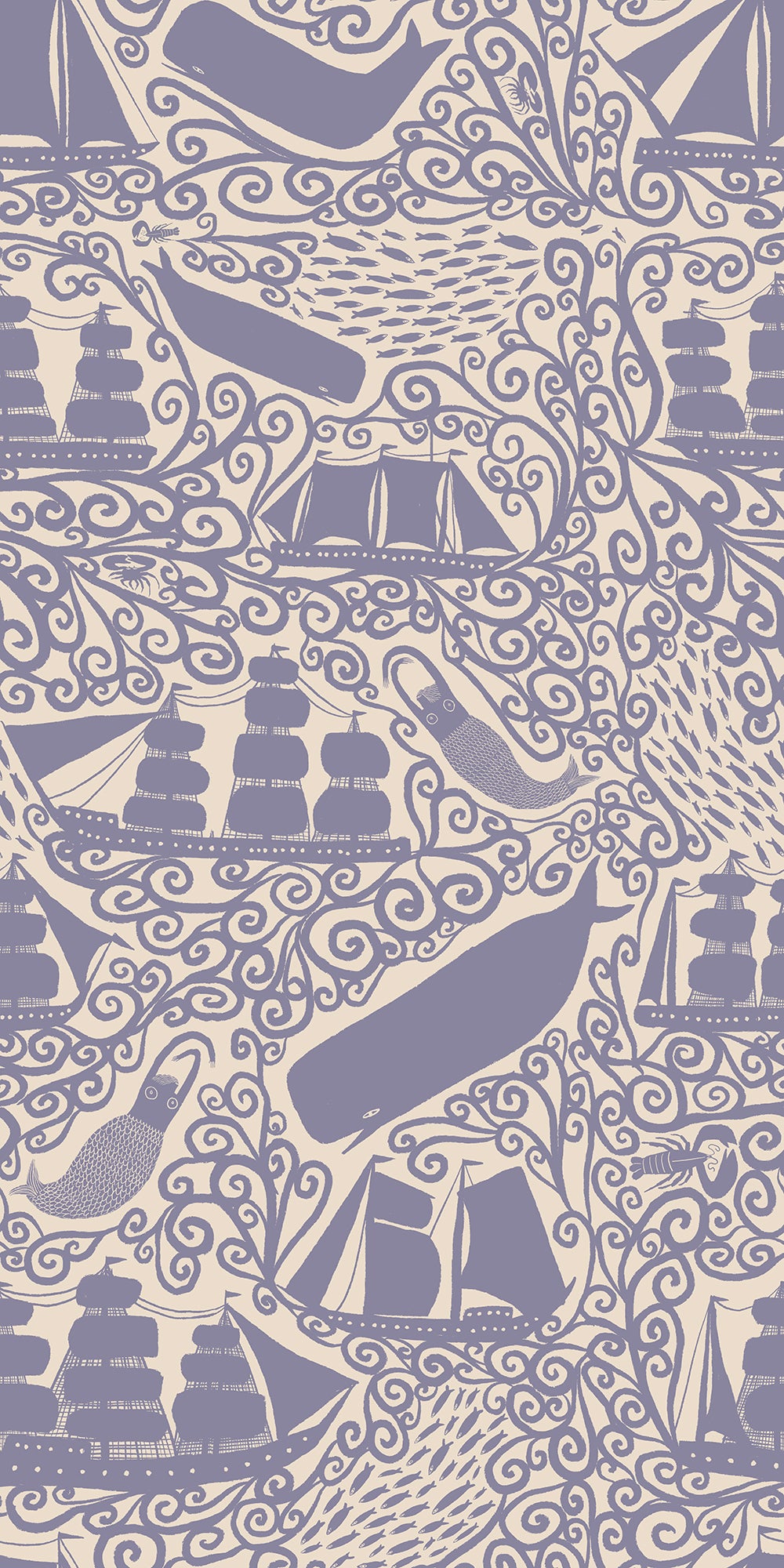 Ancient Sea Ploumanach mural by Bien Fait