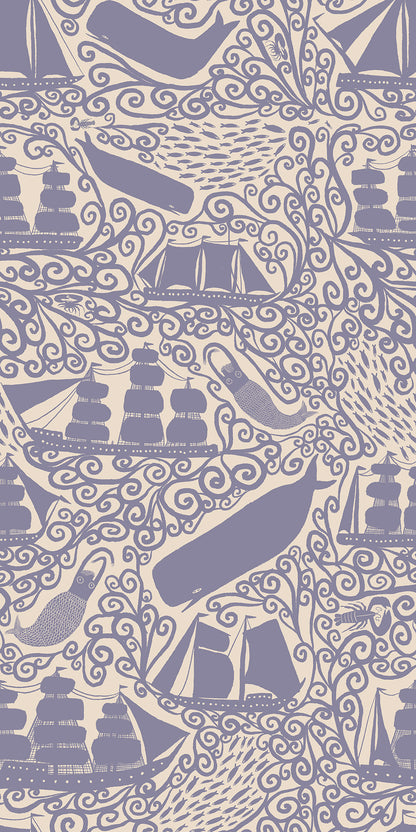 Ancient Sea Ploumanach mural by Bien Fait
