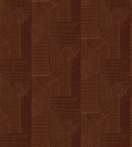 Andana Wallpaper by Tres Tintas Rojo