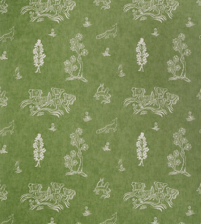 Friendly Folk Fabric by Andrew Martin Green