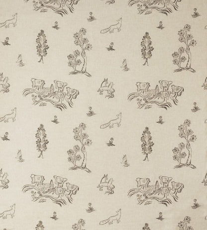 Friendly Folk Fabric by Andrew Martin Dusk