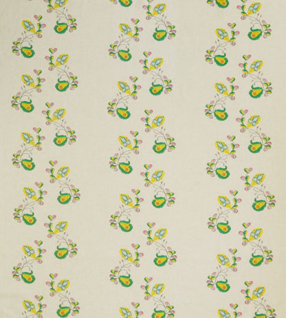 Psycho Sprig Fabric by Andrew Martin Tropical Yellow