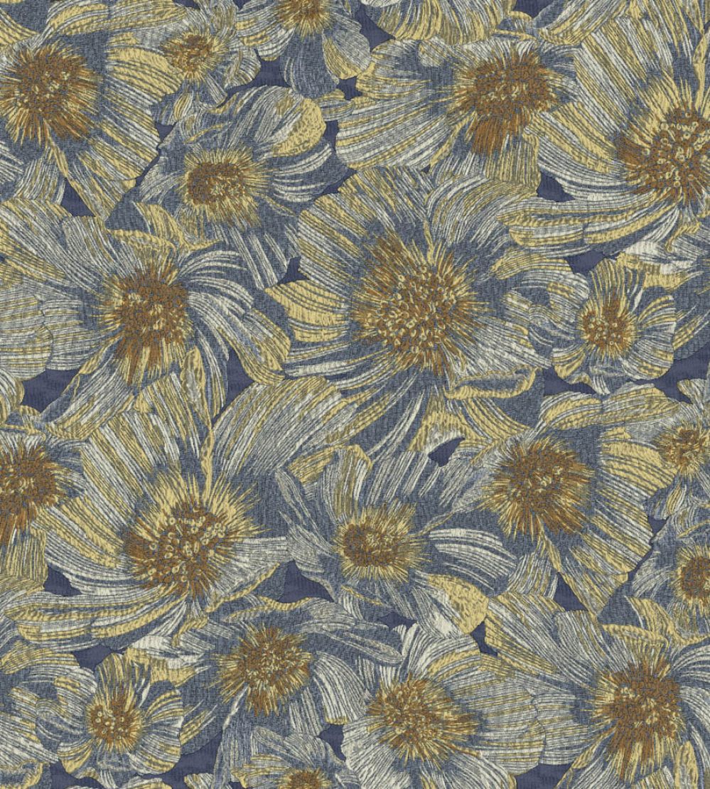 Anemoni Wallpaper by Missoni Blue/Yellow