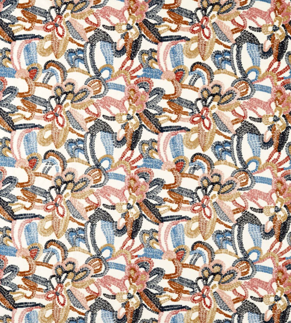 Ania Fabric by Harlequin Forest/Azul/Ochre