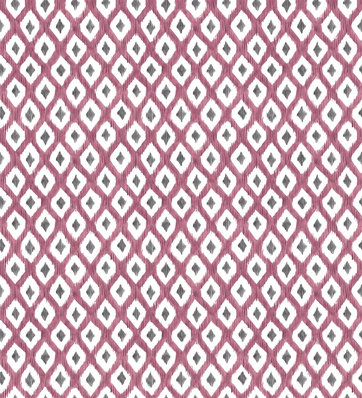 Animal Print wallpaper by Coordonné in Cereza, flat pattern view