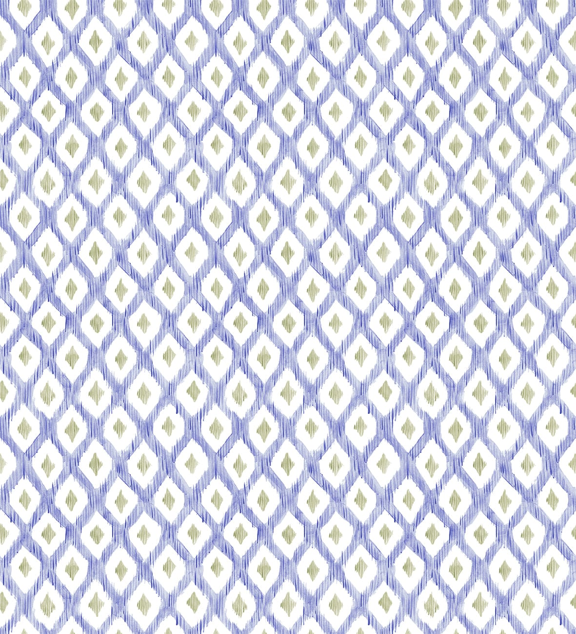 Animal Print wallpaper by Coordonné in Indigo, flat pattern view