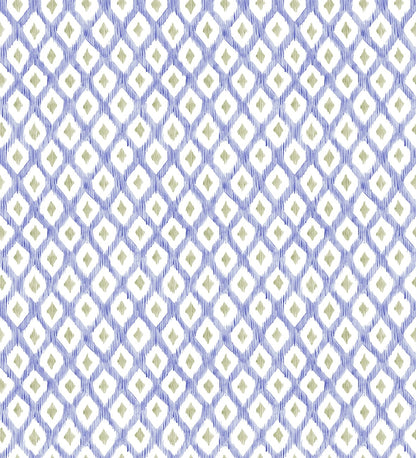 Animal Print wallpaper by Coordonné in Indigo, flat pattern view