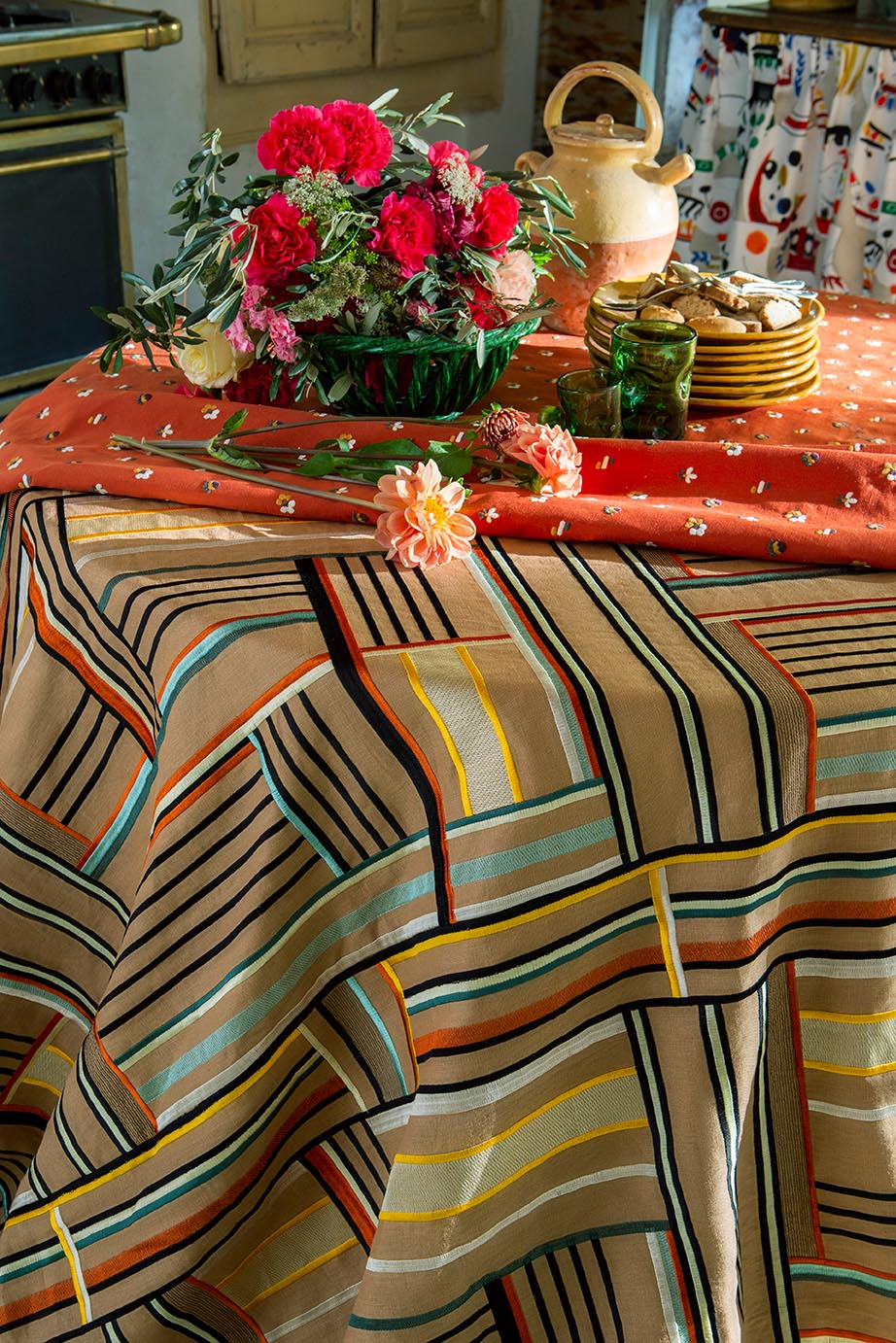 Antibes Fabric by Pierre Frey shown in a room setting (view 2)