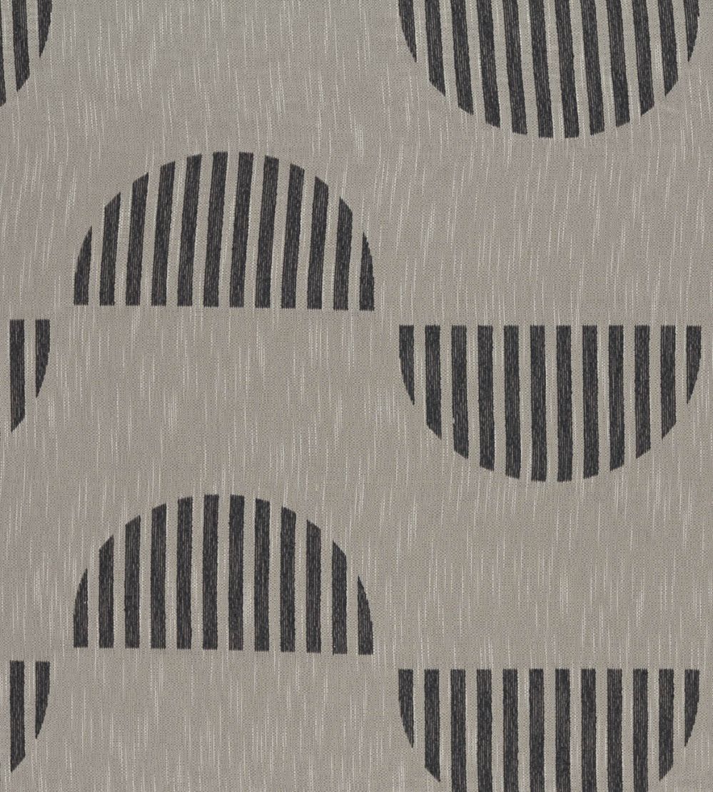 Anton Fabric by Clarke & Clarke Charcoal