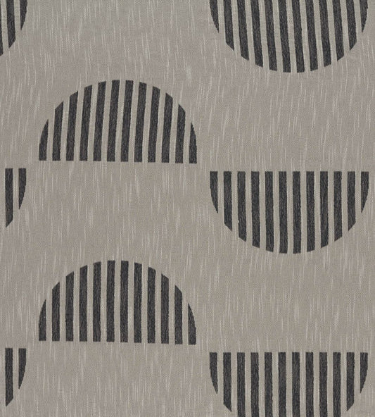 Anton Fabric by Clarke & Clarke Charcoal