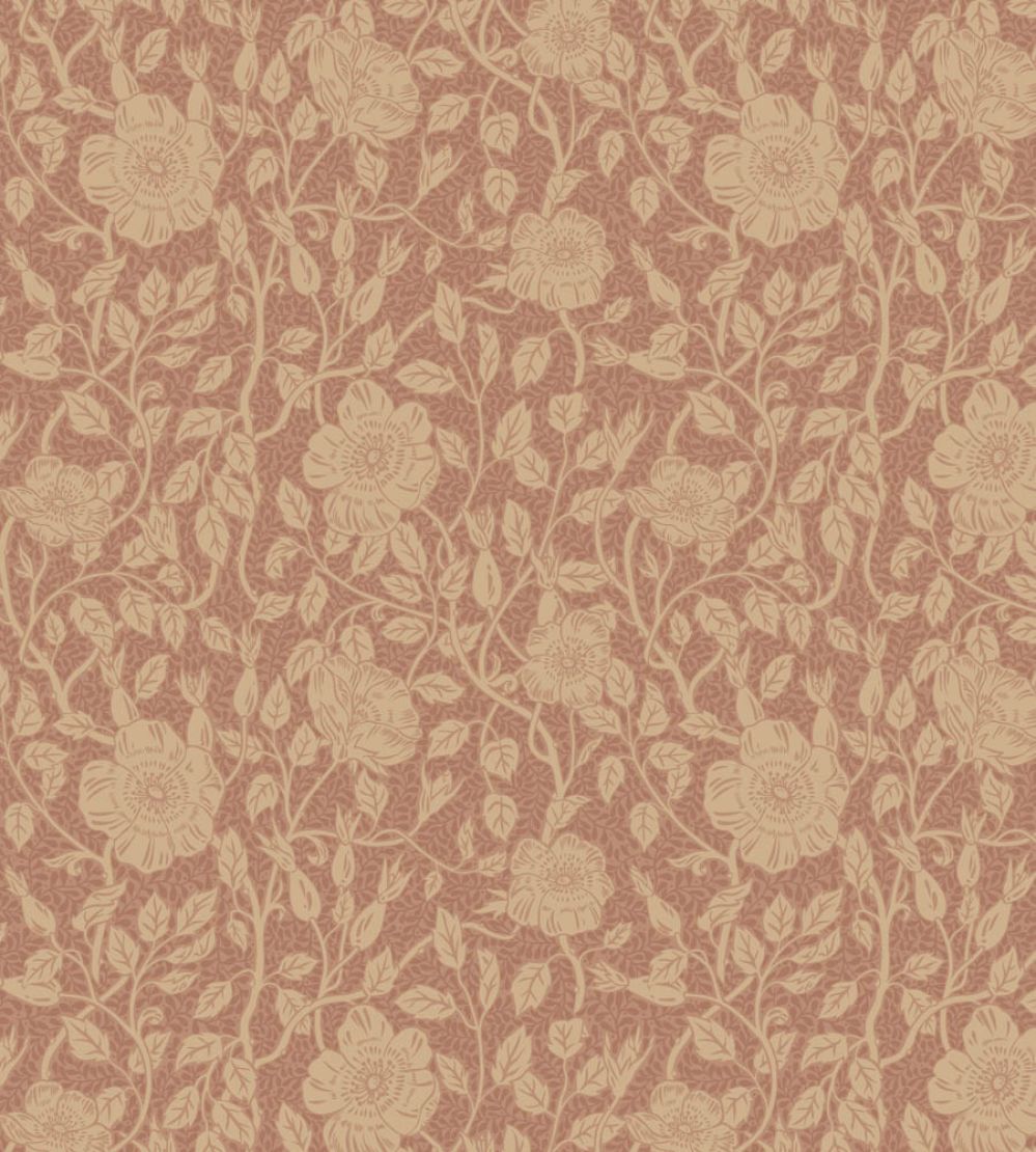 Anton Wallpaper by Sandberg Terracotta
