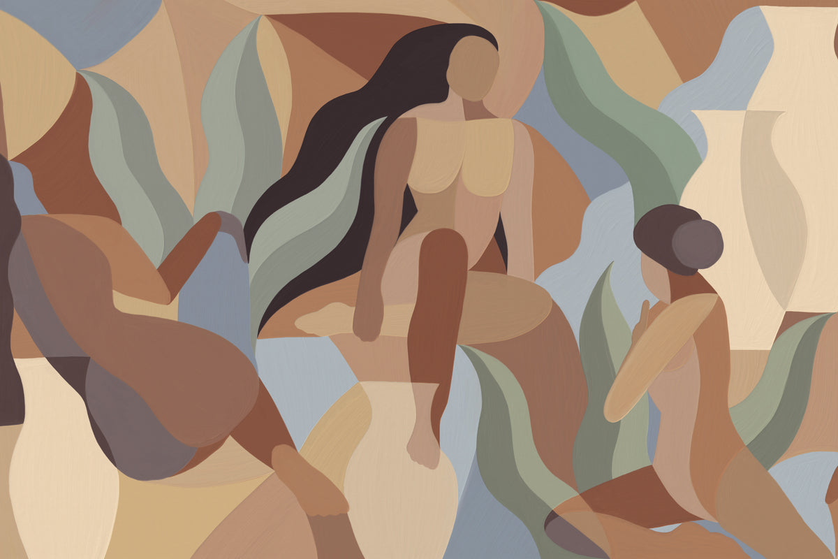 Aphrodite Brown mural by Hovia