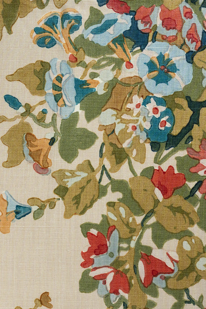Apperley Bouquet Hand-Block Fabric by Jean Monro in Summer