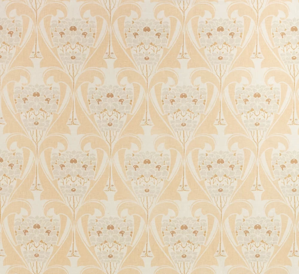 Apple Blossom Multi Taupes on Tint fabric by Home Couture