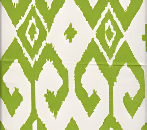 Aqua II Jungle Green fabric by China Seas