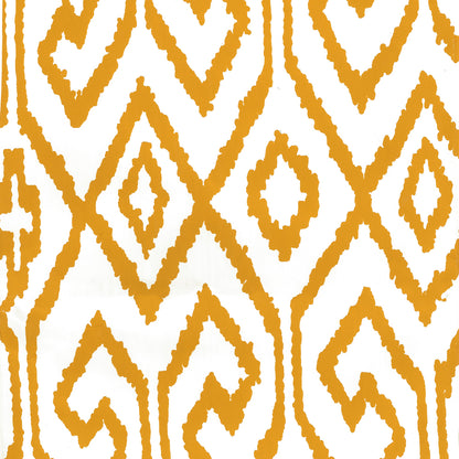 Aqua IV Yellow on White wallpaper by China Seas