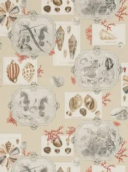 Aquarius Wallpaper by Pierre Frey in Sand (FP193002)