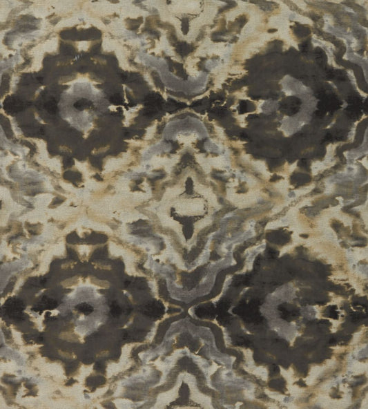 Aqueous Wallpaper by Clarke & Clarke Charcoal