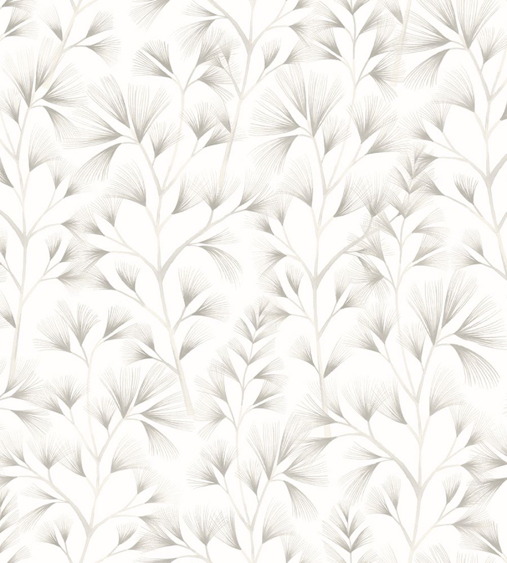 Arabella Wallpaper by Ohpopsi Grey Cream