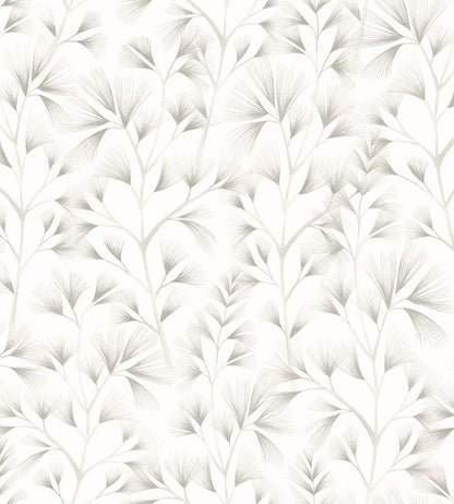 Arabella Wallpaper by Ohpopsi Grey Cream