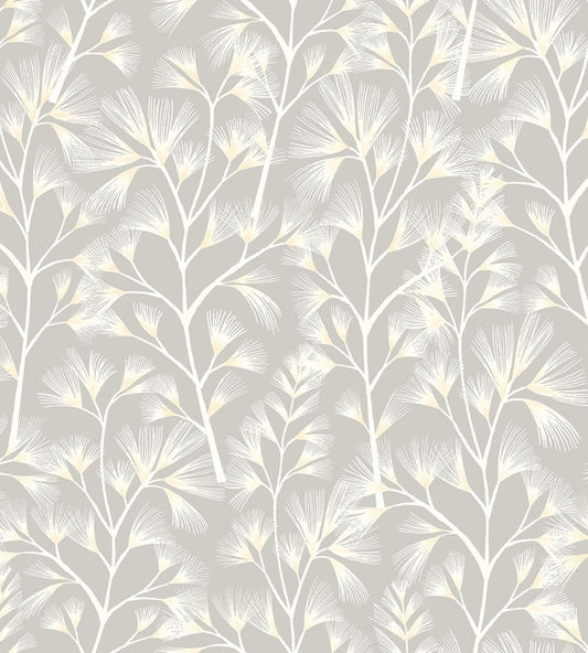 Arabella Wallpaper by Ohpopsi Grey
