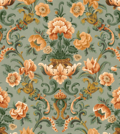 Aranjuez Damask Wallpaper by Coordonne Sage